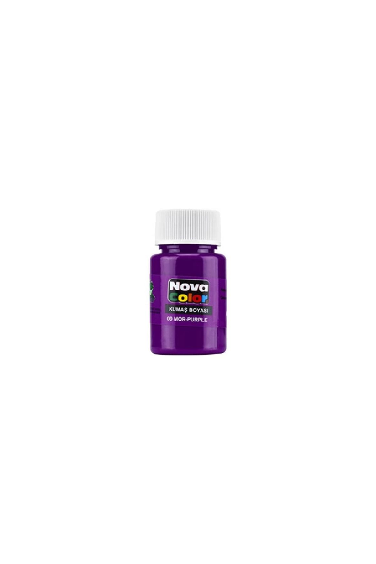 NOVACOLOR KUMAŞ BOYA BOYASI MOR