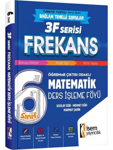 İsem Yayınları 6.Sınıf Frekans Matematik Ders İşleme Föyü
