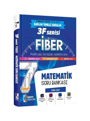 İsem Yayınları 7.Sınıf Fiber Matematik Soru Bankası