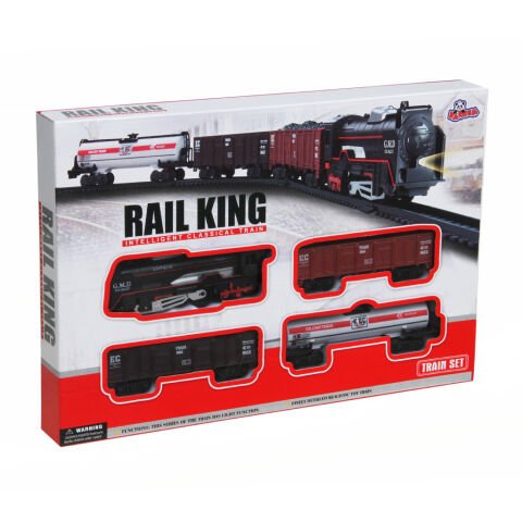 Vardem Işıklı ve Sesli 18Parça Classic Tren Set