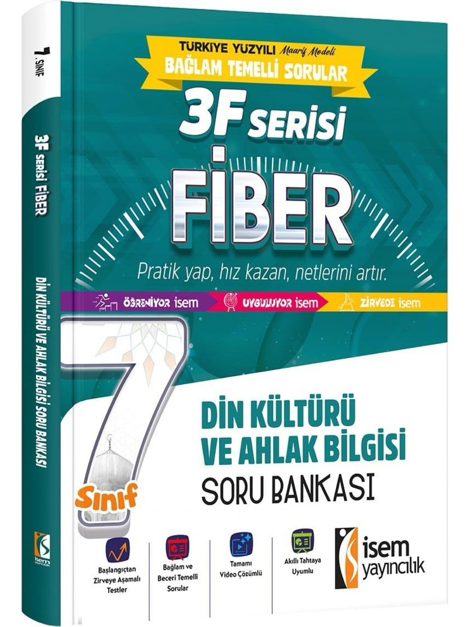 İsem Yayınları 7.Sınıf Fiber Din Kültürü Soru Bankası