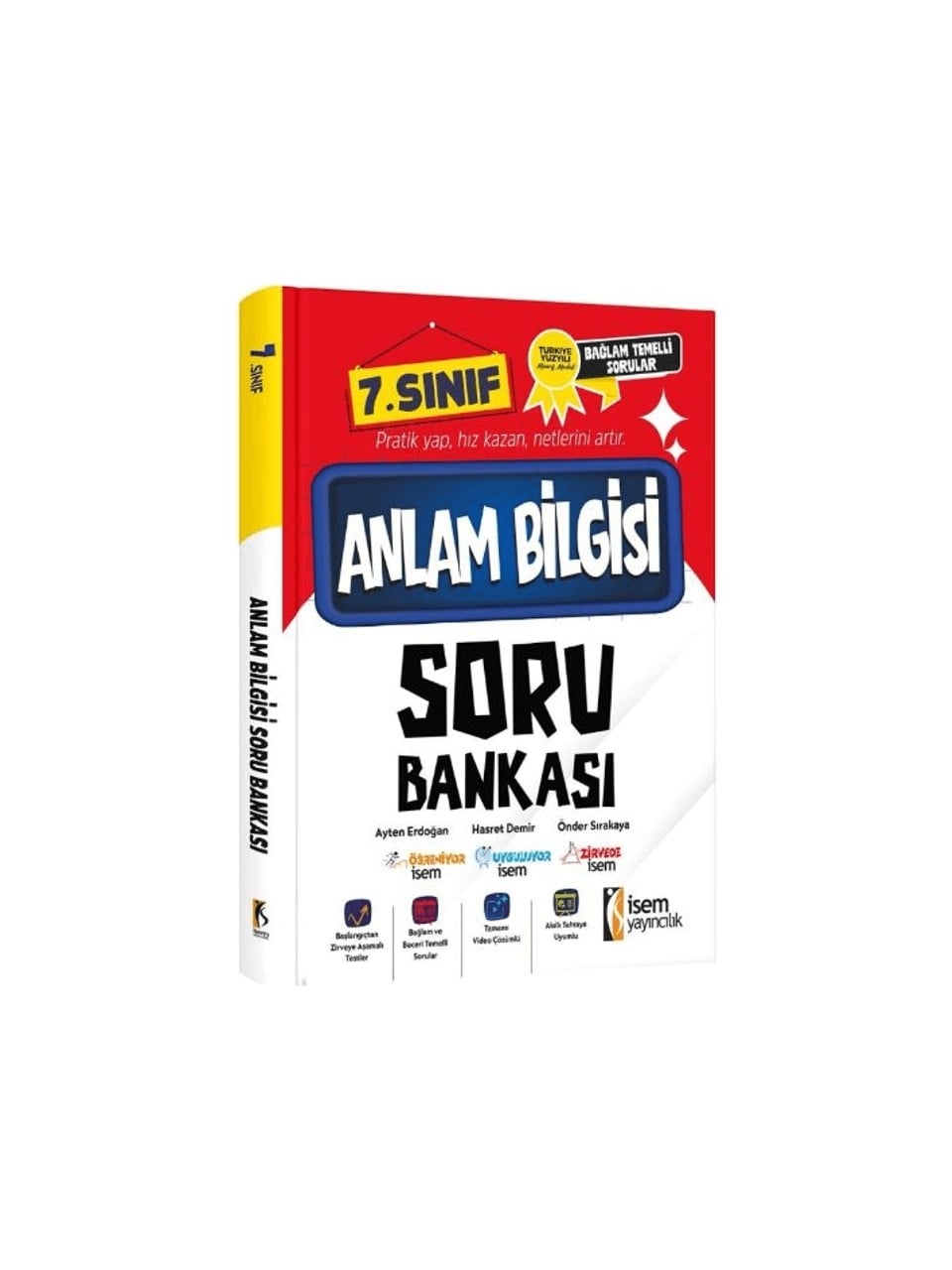 İsem Yayınları 7.Sınıf Anlam Bilgisi Soru Bankası