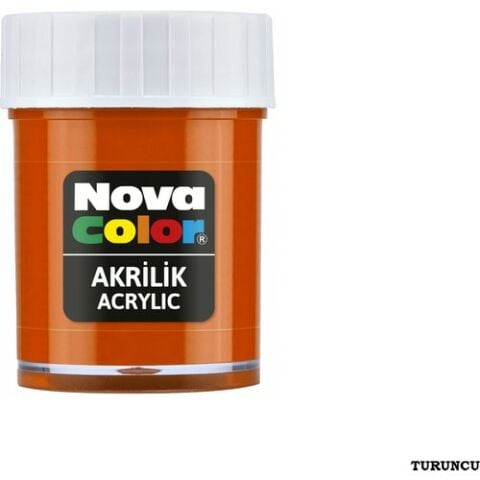 NOVA COLOR AKRİLİK BOYA TURUNCU 30 CC