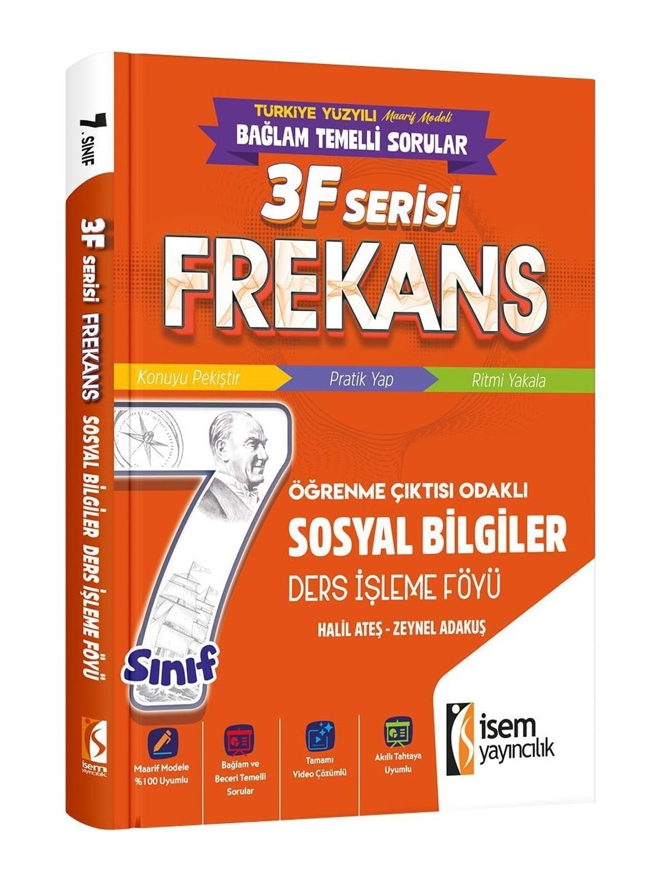 İsem Yayınları 7.Sınıf Frekans Sosyal Bilgiler Ders İşleme Föyü