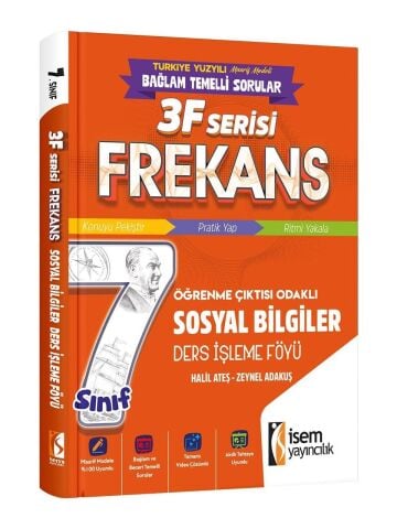 İsem Yayınları 7.Sınıf Frekans Sosyal Bilgiler Ders İşleme Föyü