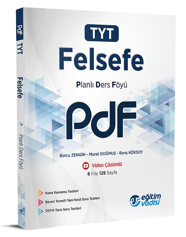 Eğitim Vadisi Tyt Felsefe PDF