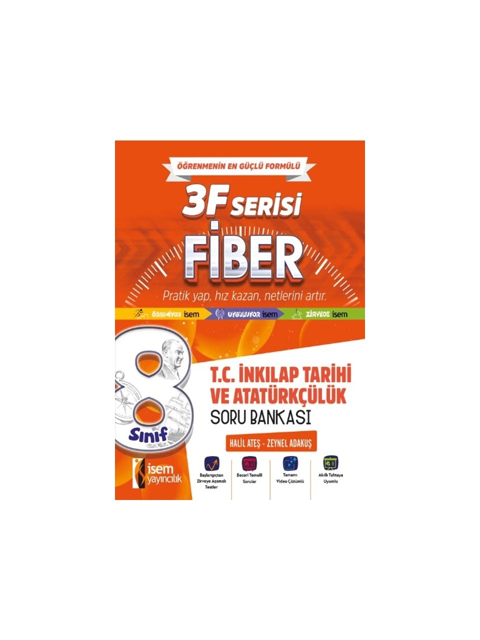 İsem Yayınları 8.Sınıf Fiber İnkılap T. Soru Bankası