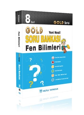MUTLU 8.SINIF GOLD YENİ NESİL FEN BİLİMLERİ SORU BANKASI