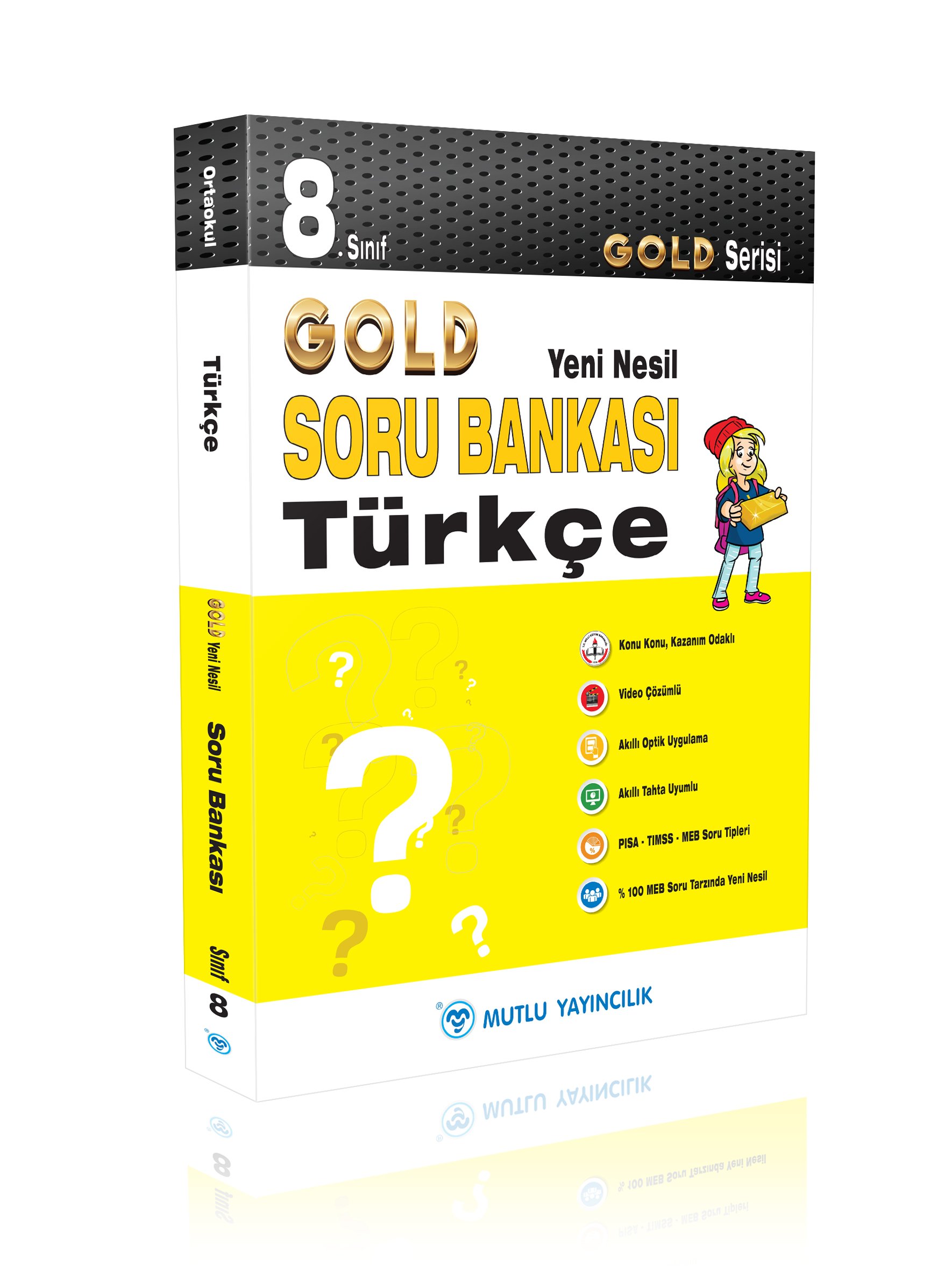 MUTLU 8.SINIF GOLD YENİ NESİL TÜRKÇE SORU BANKASI
