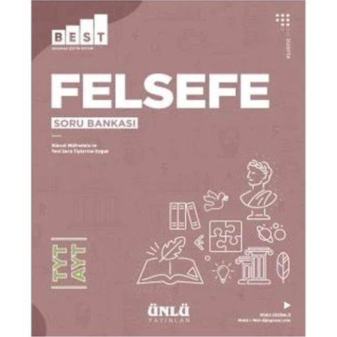 Ünlü TYT-Ünlü AYT Best Felsefe Soru Bankası