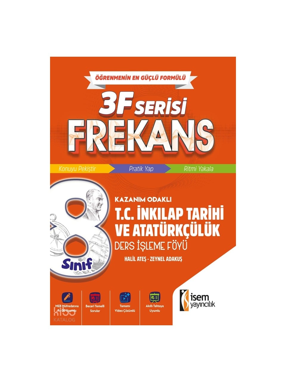 İsem Yayınları 8.Sınıf Frekans İnkılap T. Ders İşleme Föyü