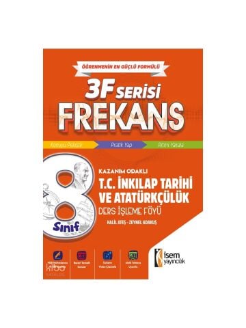 İsem Yayınları 8.Sınıf Frekans İnkılap T. Ders İşleme Föyü