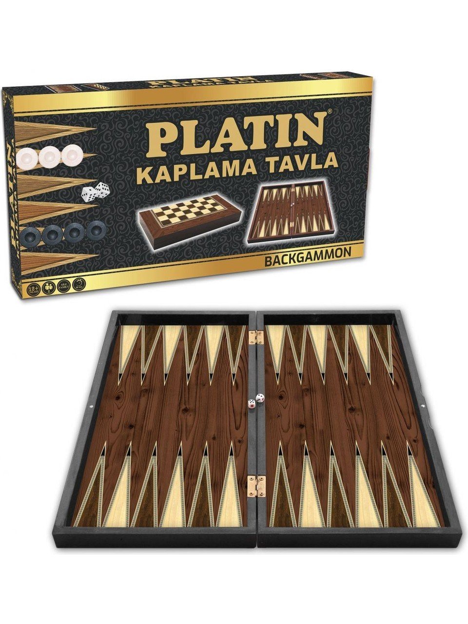 Star Platin Tavla Büyük Boy