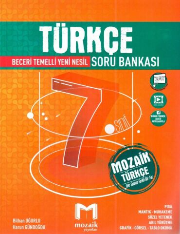 MOZAİK 7.SINIF TÜRKÇE SORU BANKASI