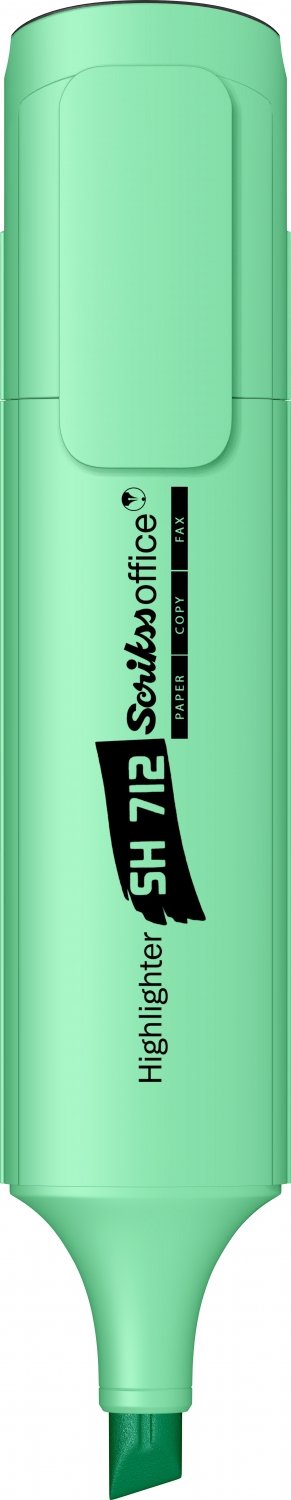 Scrikss Sh712 Fosforlu Kalem - Pastel Yeşil