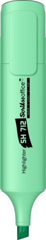 Scrikss Sh712 Fosforlu Kalem - Pastel Yeşil