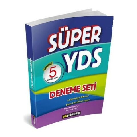 Süper YDS Çözümlü 5'Li Deneme Seti