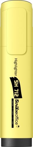 Scrikss SH712 Fosforlu Kalem - Pastel Sarı