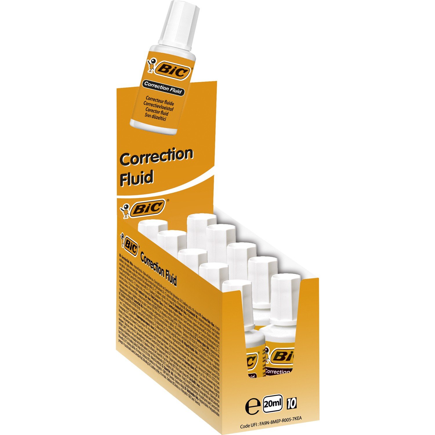 Bic Sıvı Fırçalı Daksil 20 Ml – 10 Lu Kutu