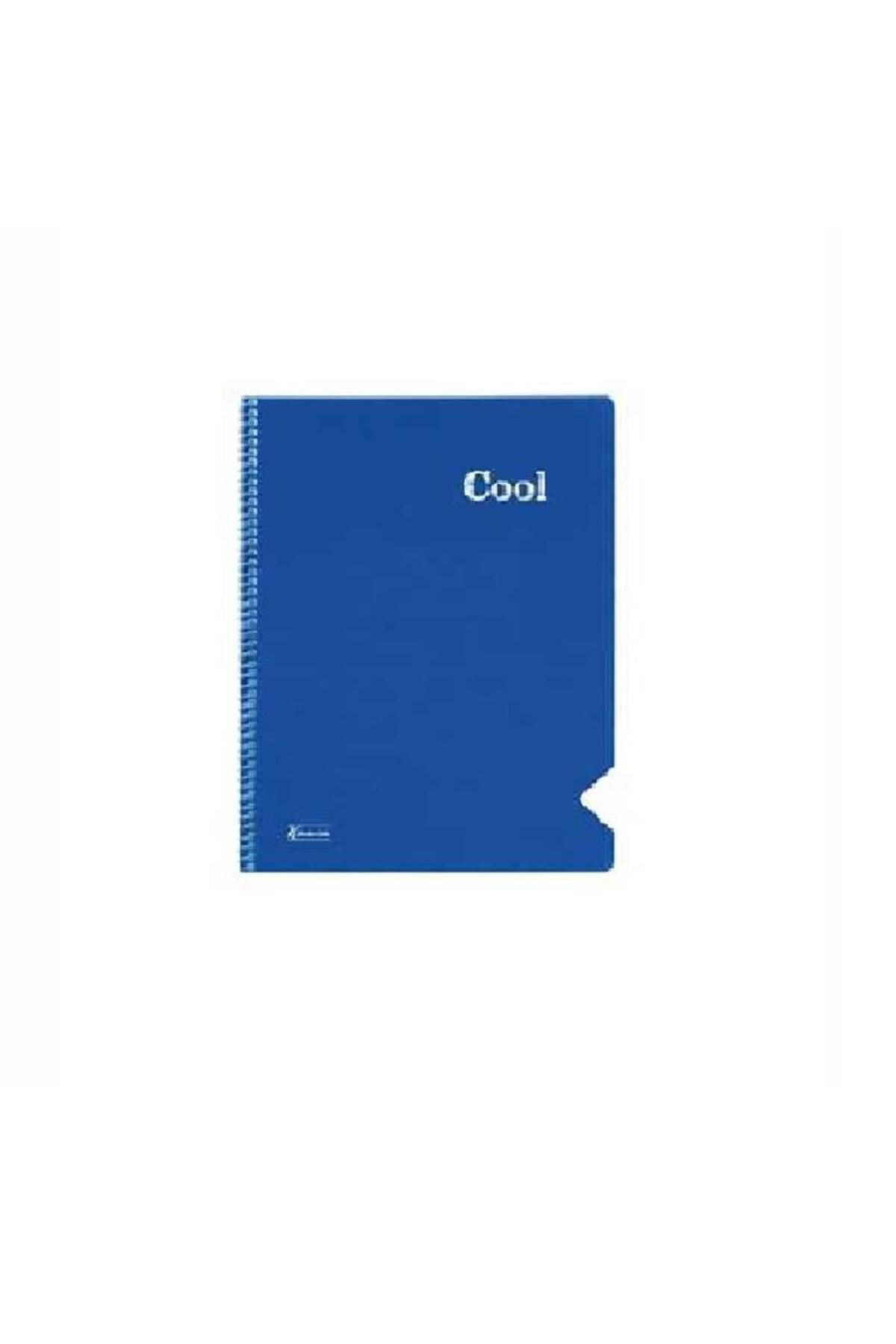 Keskin Color A6 80 Yp. Çizgili PP Kp. Spiralli Cool Defter
