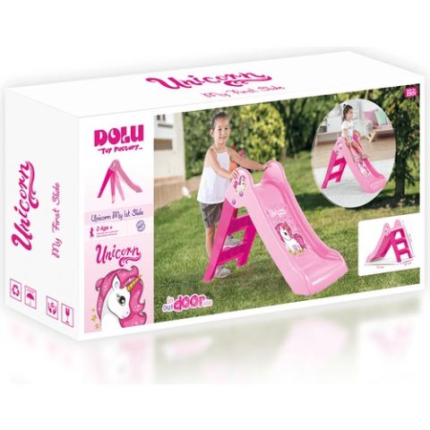 Dolu Unicorn İlk Kaydırağım Pembe
