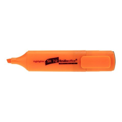 Scrikss Office Sh712 Fosforlu Kalem - Turuncu (12 Adet)
