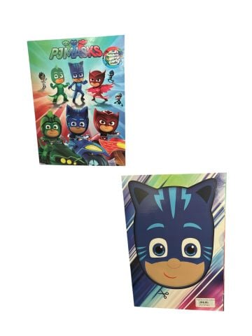 Pjmask Boyama Kitabı (3'ü Bir Arada Boyama - Sticker - Maske)