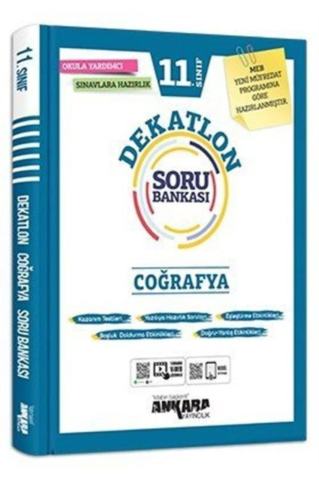 ANKARA 11.SINIF DEKATLON COĞRAFYA SORU BANKASI
