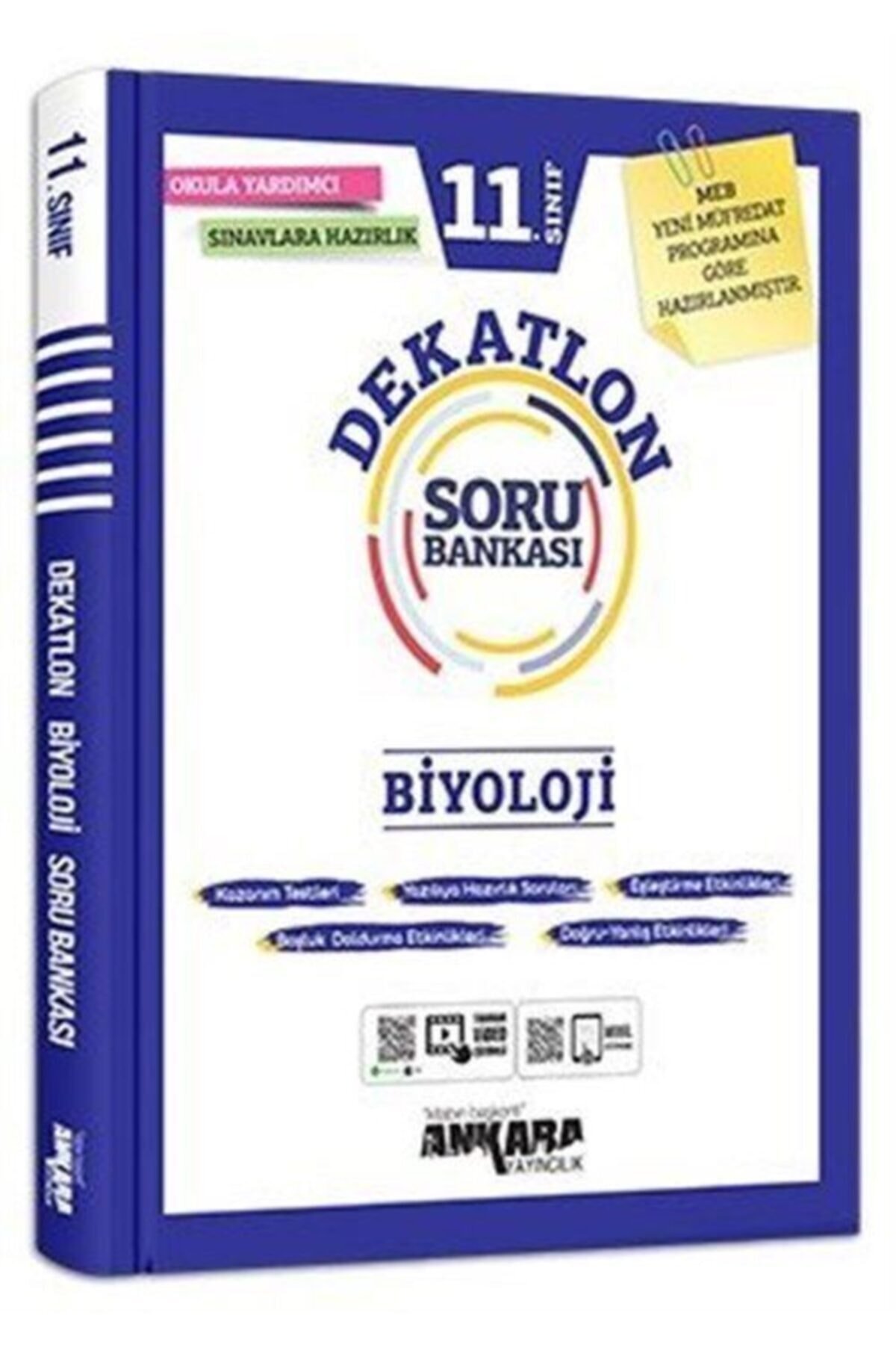 Ankara 11.Sınıf Dekatlon Biyoloji Soru Bankası-2021