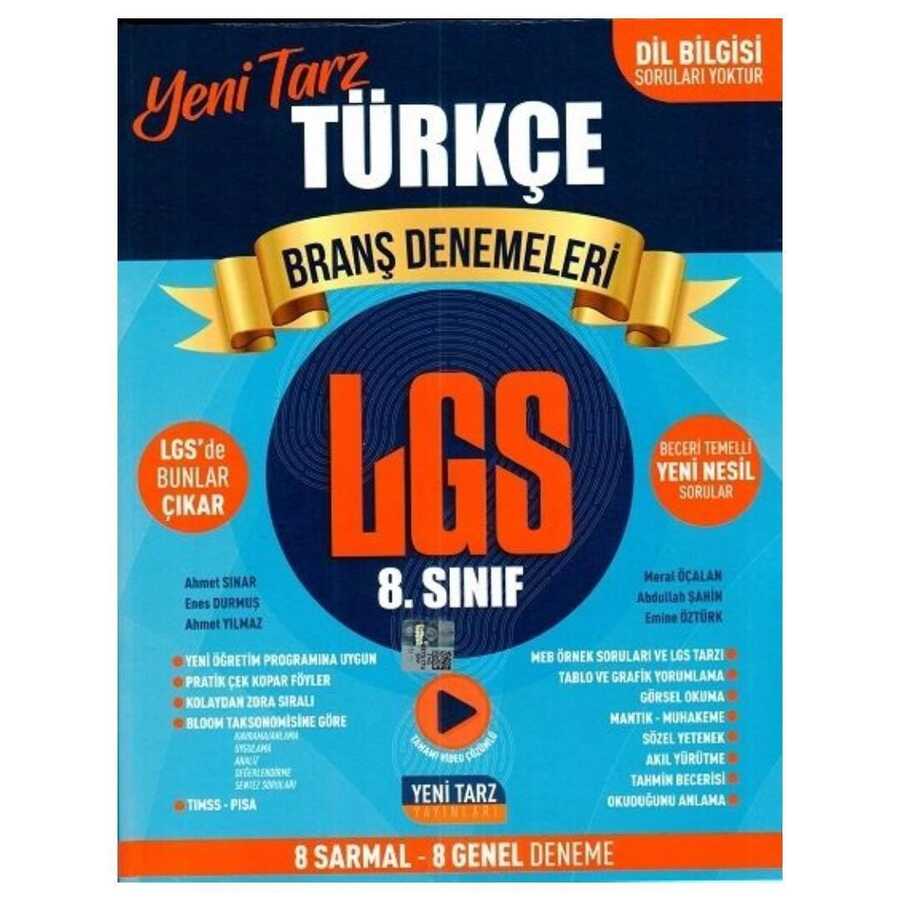 YENİ TARZ 8.SINIF TÜRKÇE DENEME