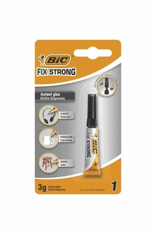 Bic Fix Strong Süper Güçlü Japon Yapıştırıcısı 3 Gr