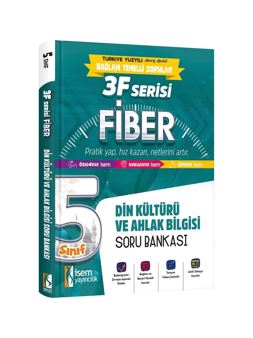 İsem Yayınları 5.Sınıf Fiber Din Kültürü Soru Bankası