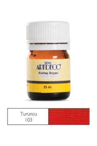 ARTDECO KUMAŞ BOYASI 25 ML TURUNCU