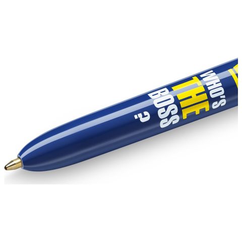 Bic 4 Colours Message 4 Fonksiyonlu Tükenmez Kalem (Mavi-Siyah-Yeşil-Kırmızı)