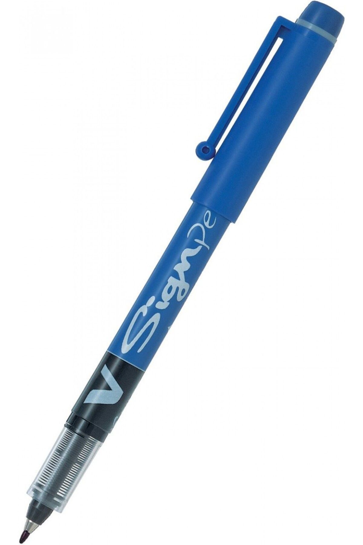 Pilot V Signpen Fiber Uçlu İmza Kalemi 2.0 mm -  Mavi