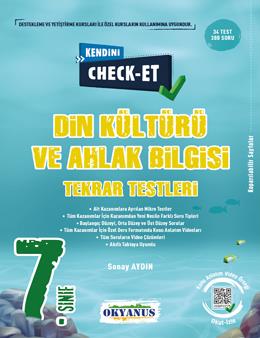 Okyanus 7.Sınıf Kendini Check - Et Din Kültürü Ve ahlak bilgisi Tekrar Testleri