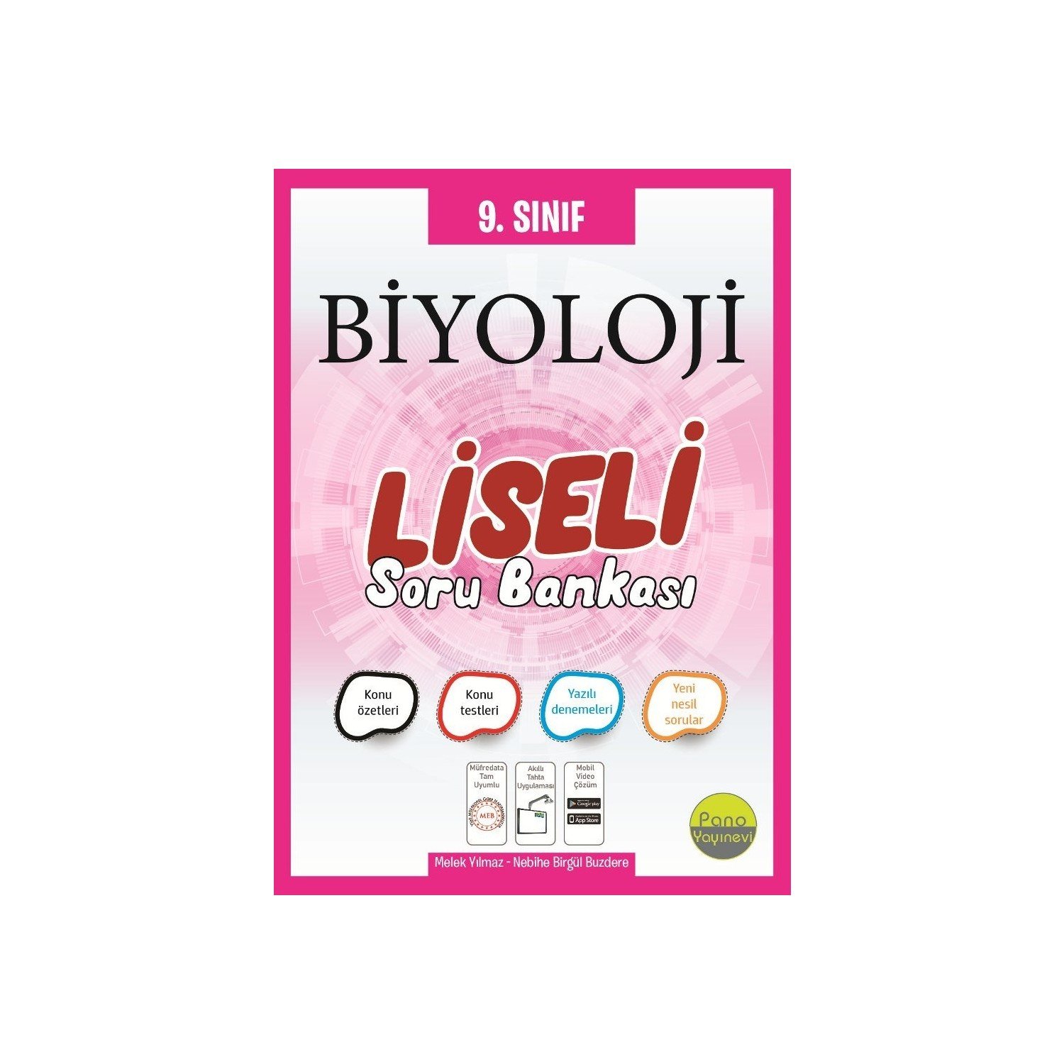 Pano 9. Sınıf Biyoloji Soru Bankası (Liseli)