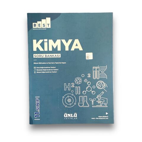 Ünlü Best 11.Sınıf Kimya Soru Bankası