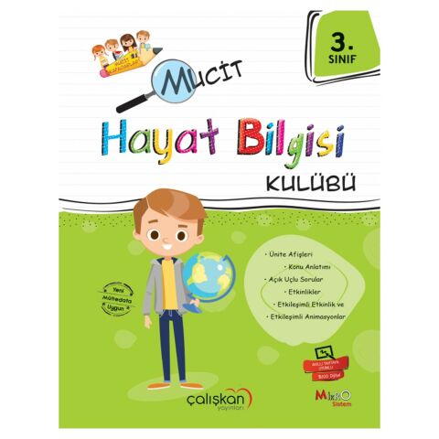 Çalışkan 3.Sınıf Hayat Bilgisi Mucit Defter
