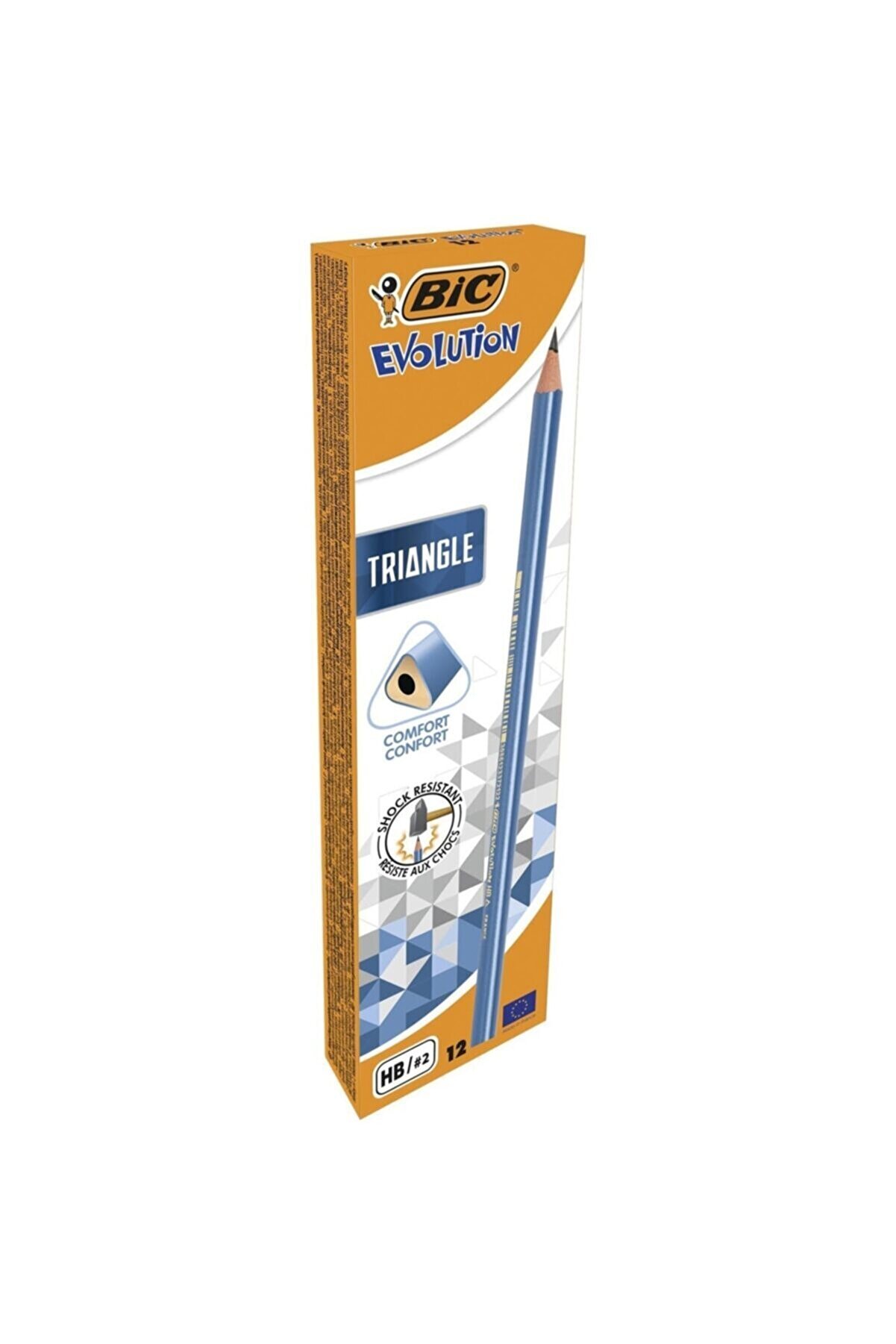 BİC Evolution Triangle Üçgen Kurşun Kalem– (72 Li Paket)