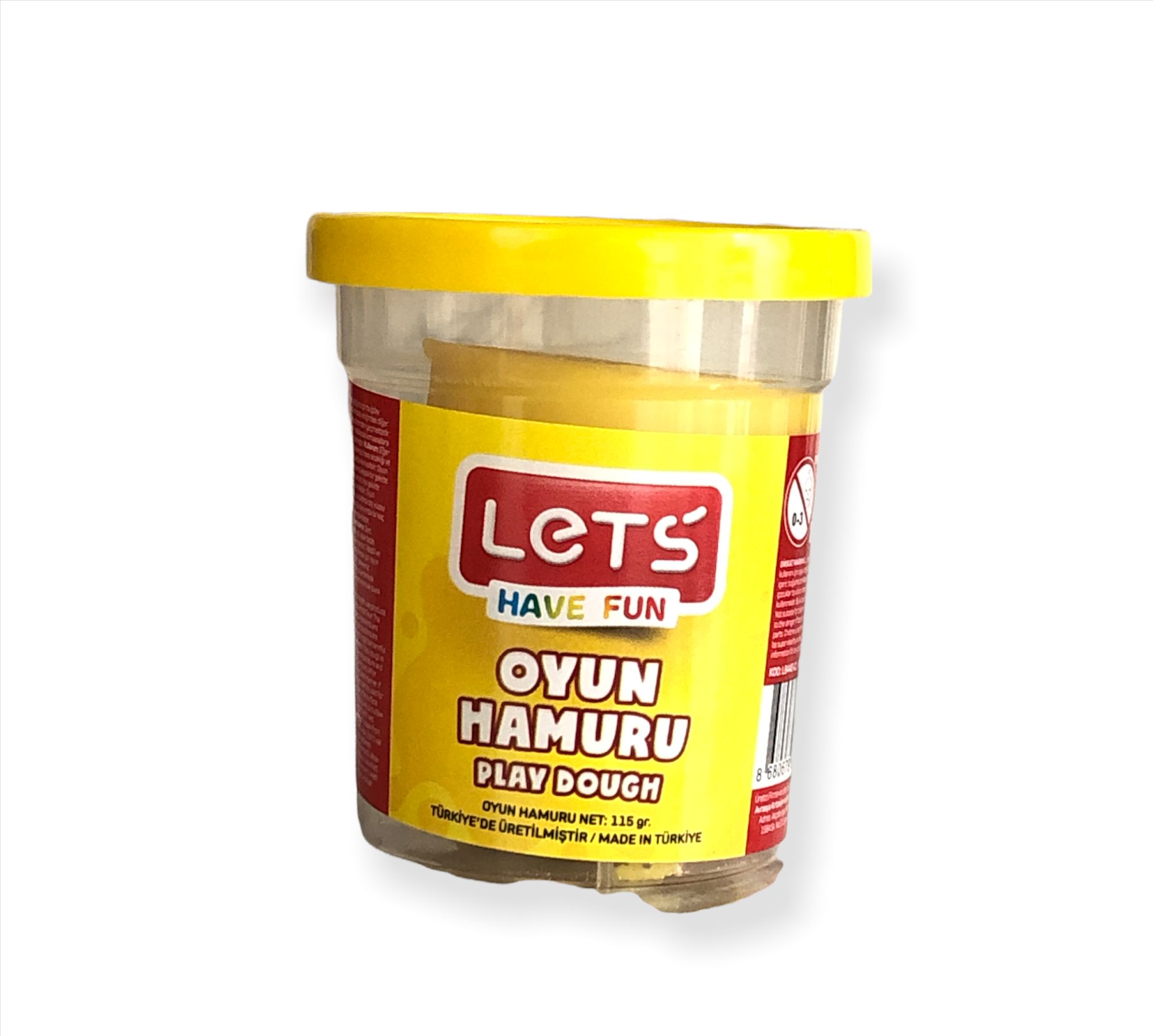 Lets Oyun Hamuru Sarı 115 Gr L8440-01