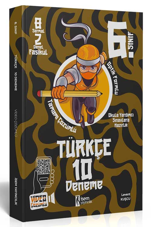İSEM 6. SINIF TÜRKÇE 10 BRANŞ DENEME