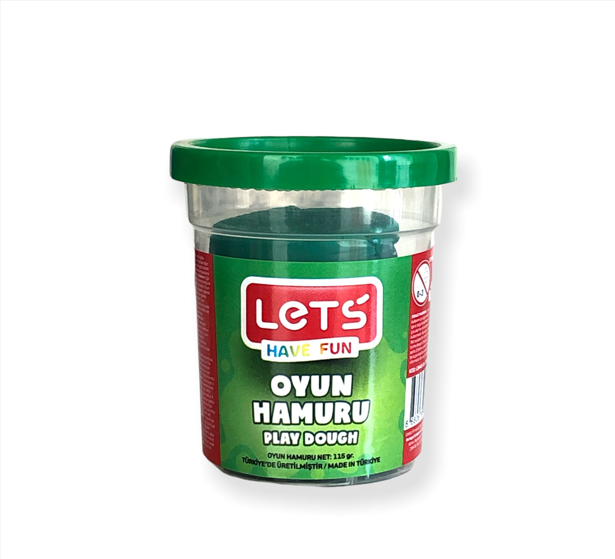 Lets Oyun Hamuru Yeşil 115 Gr L8440-04