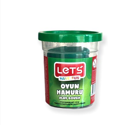 Lets Oyun Hamuru Yeşil 115 Gr L8440-04