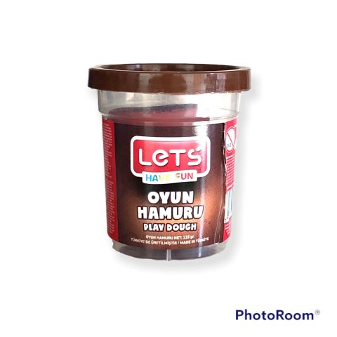 Lets Oyun Hamuru Kahve 115 Gr L8440-06