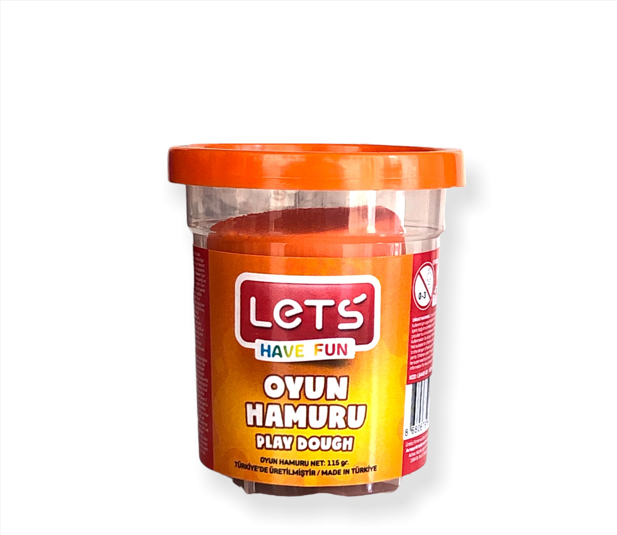 Lets Oyun Hamuru Turuncu 115 Gr L8440-08