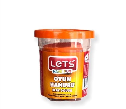 Lets Oyun Hamuru Turuncu 115 Gr L8440-08