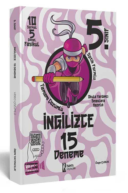İSEM 5. SINIF İNGİLİZCE 15 BRANŞ DENEME