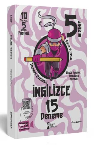 İSEM 5. SINIF İNGİLİZCE 15 BRANŞ DENEME