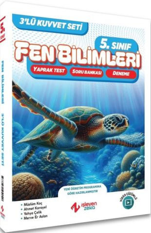 İşleyen Zeka 5. Sınıf Fen Bilimleri 3 lü Kuvvet Seti